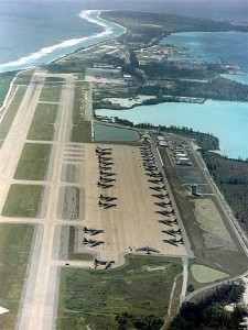US airbase on Diego Garcia has been used for the bombing of afghanistan and Iraq