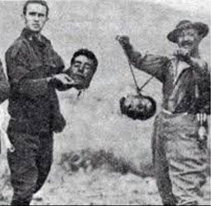 Beheadings by French Special Forces during the Algerian War of Indpendence