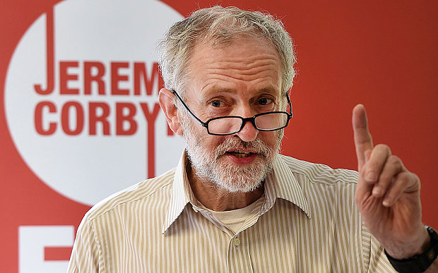UK Labour Leader Jeremy Corbyn is advocating QE for the people