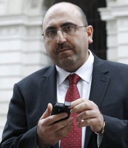 Photo: From Reuters: "Rami Abdelrahman, head of the Syrian Observatory for Human Rights, leaves the Foreign and Commonwealth Office after meeting Britain's Foreign Secretary, William Hague, in central London November 21, 2011. REUTERS/Luke MacGregor" Abdelrahman is not the "head" of the Syrian Observatory for Human Rights, he is the Syrian Observatory for Human Rights, run out of his UK-based house as a one-man operation. 