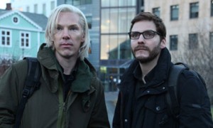 Benedict Cumberbatch as Julian Assange in a still from The Fifth Estate
