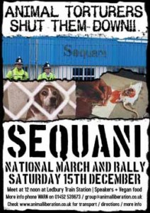 Sequani flyer 2007 [http://www.animalliberation.co.uk]