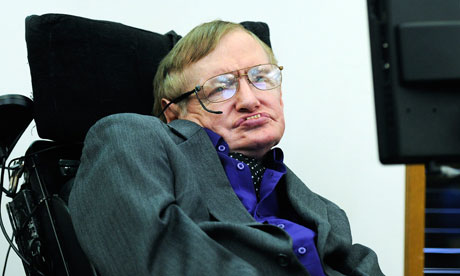A statement published with Stephen Hawking's approval said his withdrawal was based on advice from academic contacts in Palestine. Photograph: Facundo Arrizabalaga/EPA