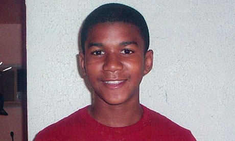 Trayvon Martin, who was shot dead in February last year. Photograph: Reuters
