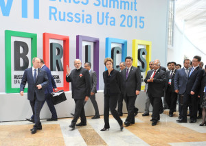 The Prime Minister, Shri Narendra Modi at the Welcome Ceremony during the BRICS Summit, in Ufa, Russia on July 09, 2015.